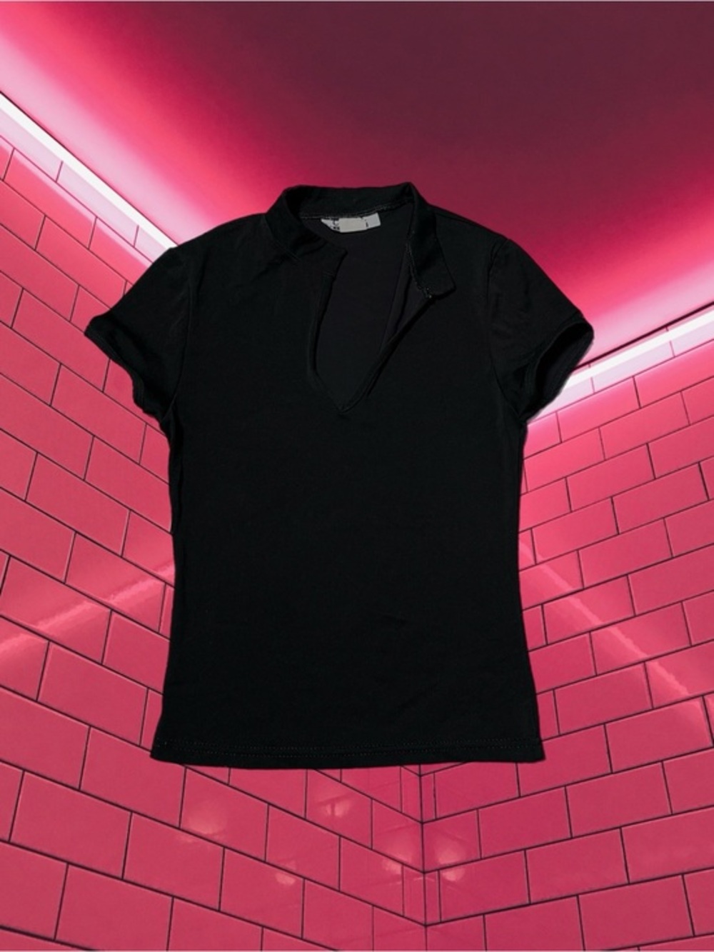 Vintage 90s Made in USA Cheryl Creations Polo Shirt
